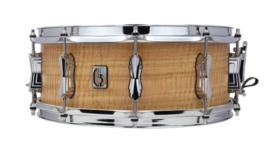 BRITISH DRUM CO. 14 x 5.5" The Maverick snare drum, cold-pressed 10-ply maple shell