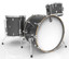 BRITISH DRUM CO. Legend Club 22 3-piece drum set, cold-pressed birch 6 mm shells, Night Skye finish