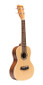 ISLANDER SMC-4 Concert Ukulele with Spruce Top and Abalone Rosette - view 2