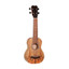 ISLANDER Traditional Soprano Ukulele With Spalted Maple Top - view 3