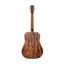 J.N GUITARS Acoustic Dreadnought Guitar With Solid Mahogany Top Dovern Series - view 4