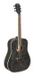 J.N GUITARS Acoustic Dreadnought Guitar With Solid Mahogany Top Yakisugi Series - view 2