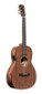 J.N GUITARS Acoustic-electric parlor guitar with solid mahogany top, Dovern series