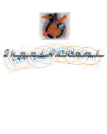 mandolin strings 8 string medium steel bronze wound
