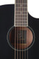 J.N GUITARS Black Acoustic-electric Auditorium Guitar With Solid Spruce Top Bessie Series - view 5