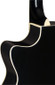 J.N GUITARS Black Acoustic-electric Auditorium Guitar With Solid Spruce Top Bessie Series - view 6