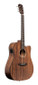 J.N GUITARS Cutaway Acoustic-electric Dreadnought Guitar With Solid Mahogany Top Dovern Series - view 2