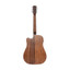 J.N GUITARS Cutaway Acoustic-electric Dreadnought Guitar With Solid Mahogany Top Dovern Series - view 4