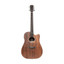 J.N GUITARS Cutaway Acoustic-electric Dreadnought Guitar With Solid Mahogany Top Dovern Series - view 6