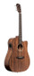 J.N GUITARS Cutaway acoustic-electric dreadnought guitar with solid mahogany top, Dovern series