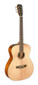 J.N GUITARS Natural-coloured acoustic auditorium guitar with solid spruce top, Bessie series