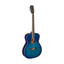 J.N GUITARS Transparent Blueburst Acoustic Auditorium Guitar With Solid Spruce Top Bessie Series - view 3
