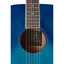 J.N GUITARS Transparent Blueburst Acoustic Auditorium Guitar With Solid Spruce Top Bessie Series - view 5