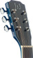 J.N GUITARS Transparent Blueburst Acoustic-electric Auditorium Guitar With Solid Spruce Top Bessie Series - view 4