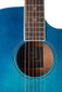 J.N GUITARS Transparent Blueburst Acoustic-electric Auditorium Guitar With Solid Spruce Top Bessie Series - view 7