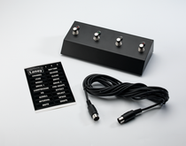 LANEY Laney Footswitch: FS4 (for IRT, VH, NEXUS-SL/SLS), 4 Switches - Led Status Lights -Removable Lead