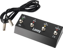LANEY Laney footswitch: FS4 (for IRT, VH, NEXUS-SL/SLS), 4 switches, led status lights, removable lead
