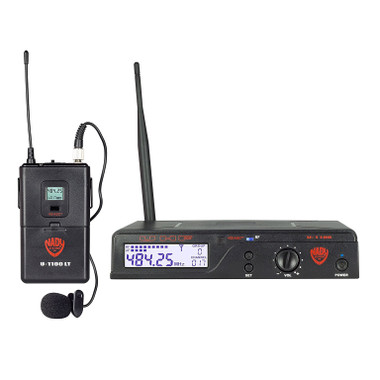 NADY Nady U-1100 LT 100-Channel UHF Wireless Lavalier Microphone System