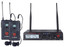 NADY Nady U-2100 Dual LT 200-Channel UHF Wireless Lavalier Microphone System