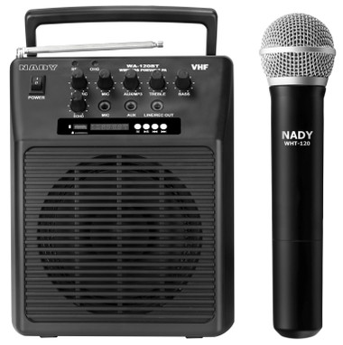 NADY Nady WA-120BT HT Wireless Portable compact P.A full-range speaker system
