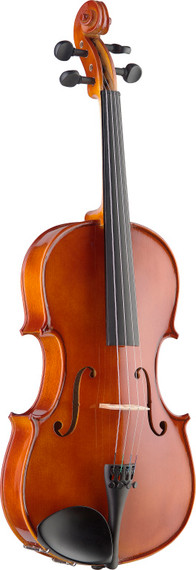 STAGG 16" solid maple viola with standard-shaped soft case