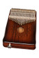STAGG KALI-PRO17E-MA 17-Note Electro-Acoustic Kalimba with Mahogany Resonator - view 2