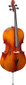 Stagg 4/4 Full Size Laminated Maple Cello Set - Traditional Craftsmanship With Accessories - view 2