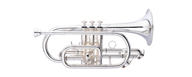 STAGG Bb Cornet, Monel, Brass body material