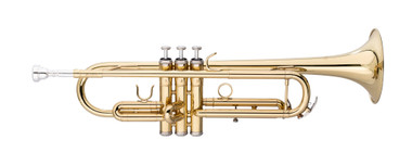 STAGG Bb Trumpet, ML-bore, Brass body material
