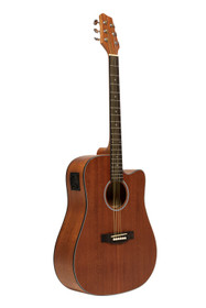 STAGG Electro-acoustic dreadnought guitar with cutaway