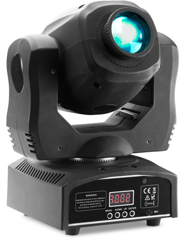 STAGG Gobo moving head with 60-watt COB LED, 7 colours, 7 gobos