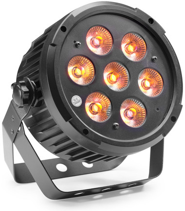STAGG King Par with 7 x 8-watt RGBWAUV (6 in 1) LED