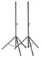 STAGG Metal speaker stand pair with folding legs