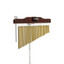 STAGG Pipe Chimes Single Row 25 Bars With Mounting Bracket And Striker - view 4