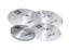 STAGG Silent cymbal set for practice