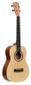 STAGG Traditional baritone ukulele with spruce top and black nylon bag