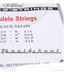 Set of Soprano Ukulele Strings A D F# B UKE black .022 nylon - view 4