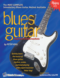 Beginning Blues Guitar Primer Book w CD Instruction Music Lesson Watch and Learn - view 2