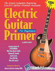 Electric Guitar Primer Book +CD Instruction Beginner Starter Lessons Watch Learn - view 2