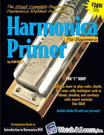 Beginning Harmonica Harp Book CD Instruction Lessons Watch and Learn - view 2