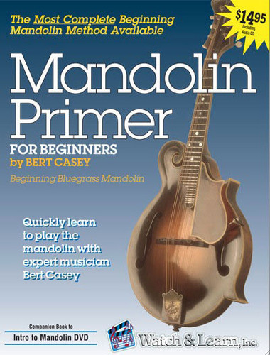 Mandolin Primer Book w CD Beginning Instruction Music Lessons Watch and Learn - view 2
