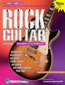 Beginning Rock Guitar Book CD Instruction Music Lessons Watch and Learn