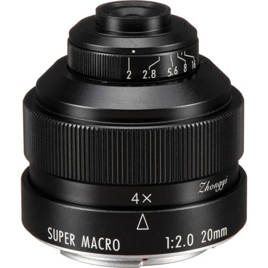 Mitakon Zhongyi Creator 20mm f/2 4.5x Super Macro Lens for Canon EF Full Frame