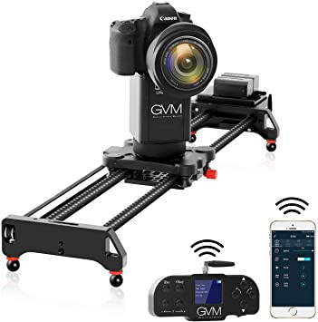 GVM-32" 2-Axis Wireless Professional Video Carbon Fiber Motorized Camera Slider w Remote