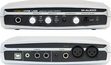 M-Audio MobilePre USB Digital Audio Interface with Microphone Preamp
