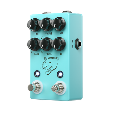 JHS Panther Cub V2 Compact 1,000ms Bucket Brigade Analog Delay with Tap Tempo