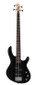 Cort Action PJ Series 4-String Electric Bass Open Pore Black w active pickups and eq