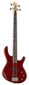 Cort Action PJ Series 4-Sring Electric Bass Open Pore Black Cherry w active pickups and eq