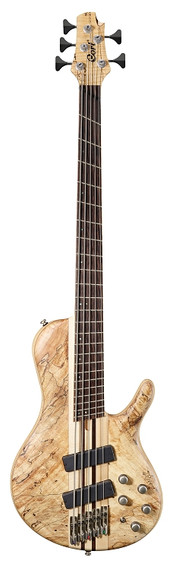 Cort Artisan Series A5PLUS 5-String Multi Scale Electric Bass Open Pore Natural Finish