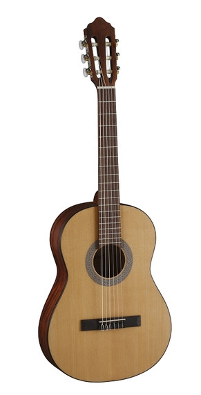 Cort AC70-OP 3/4 Size Classical Guitar Spruce Top Open Pore Natural - Gig Bag Included